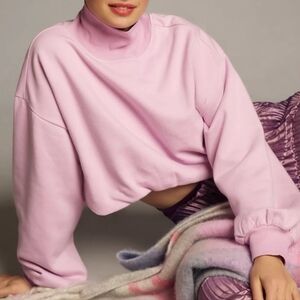 Anthropologie Pilcro Funnel-Neck Bubble-Hem Pullover 1X NWT